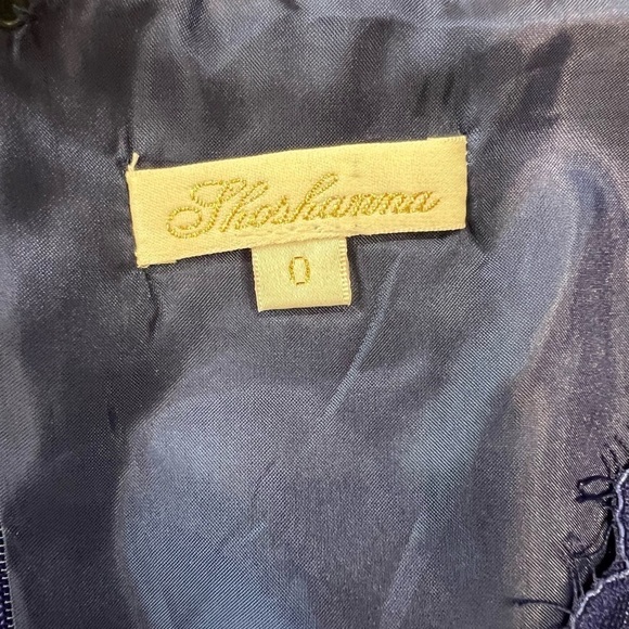 Shoshanna Purple Fit and Flare Lace Mini Dress Size 0 - Picture 6 of 6